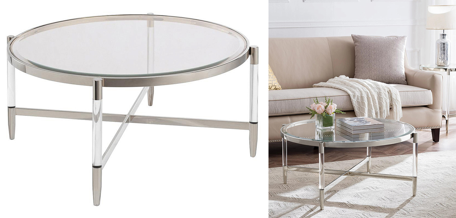 Кофейный стол Existential Silver Coffee Table - Loft-Concept в Кирове