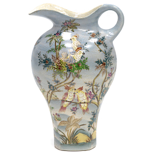 Фарфоровый кувшин с кракелюром Blue Garden