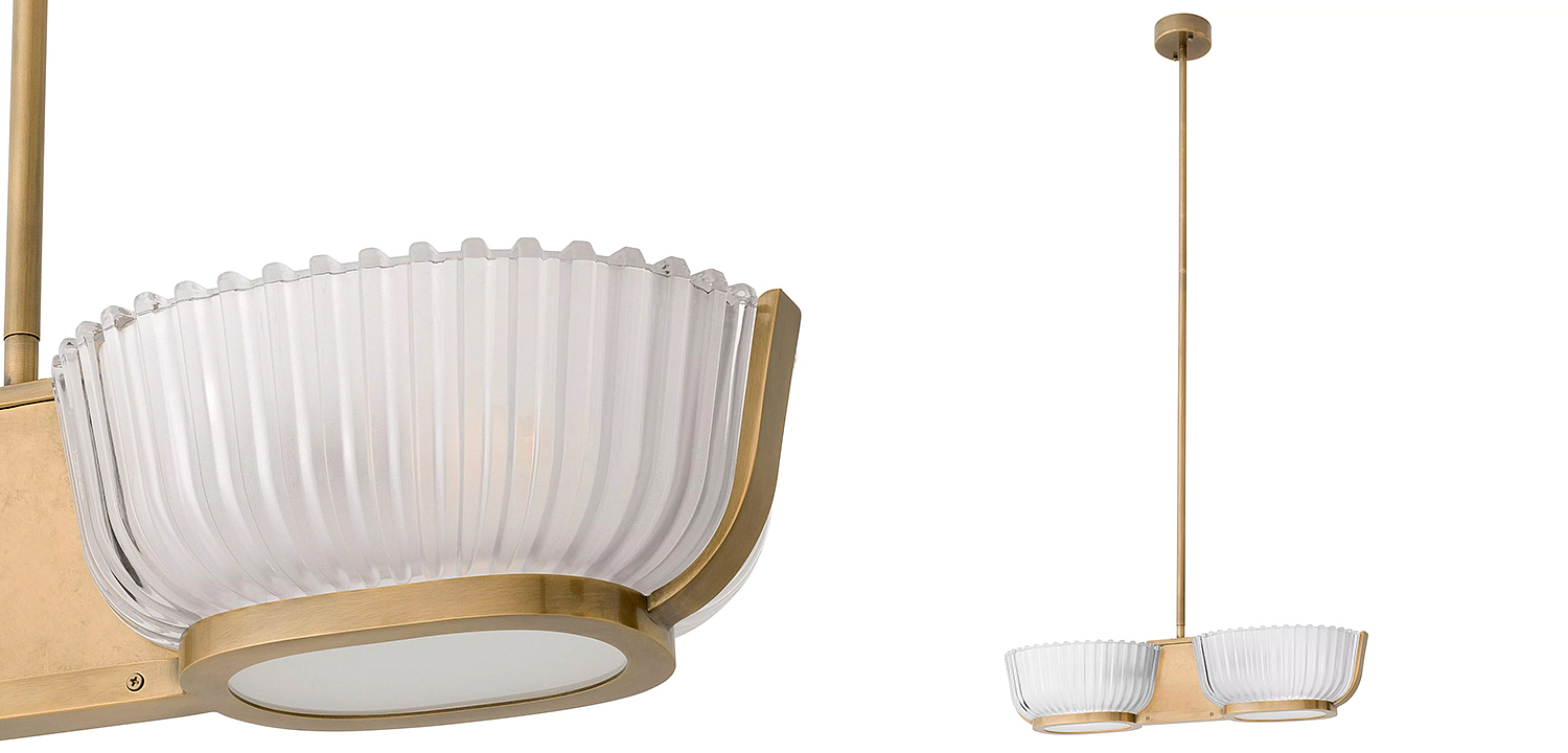 Люстра Eichholtz Chandelier Artos Double Люстра Eichholtz Chandelier Artos Double - Loft-Concept в Кирове