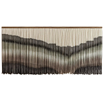 Пейзаж из нитей Макраме Wall decor Black and White Landscape варинант исполнения - 6 | Loft Concept в Кирове