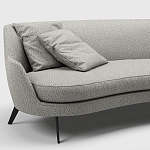 Мебельная ткань Шенилл серо-голубой цвет 142 см T4-47 варинант исполнения - 6 | Loft Concept в Кирове