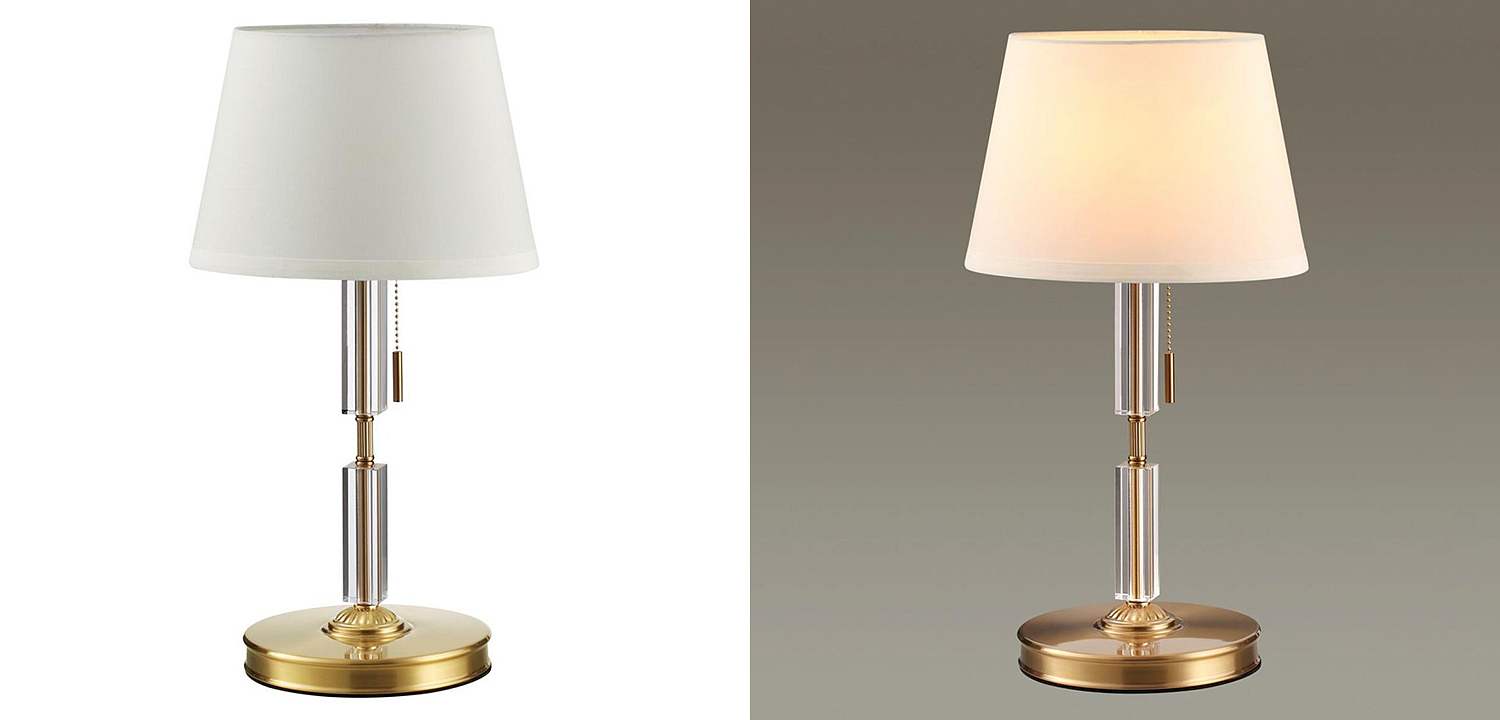 Настольная лампа Ramona White Table Lamp Настольная лампа Ramona White Table Lamp - Loft-Concept в Кирове