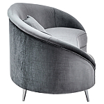 Диван с мягкой обивкой из ткани серый Ethan Sofa варинант исполнения - 1 | Loft Concept в Кирове