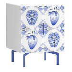 Тумба белая Short Rblue варинант исполнения - 1 | Loft Concept в Кирове