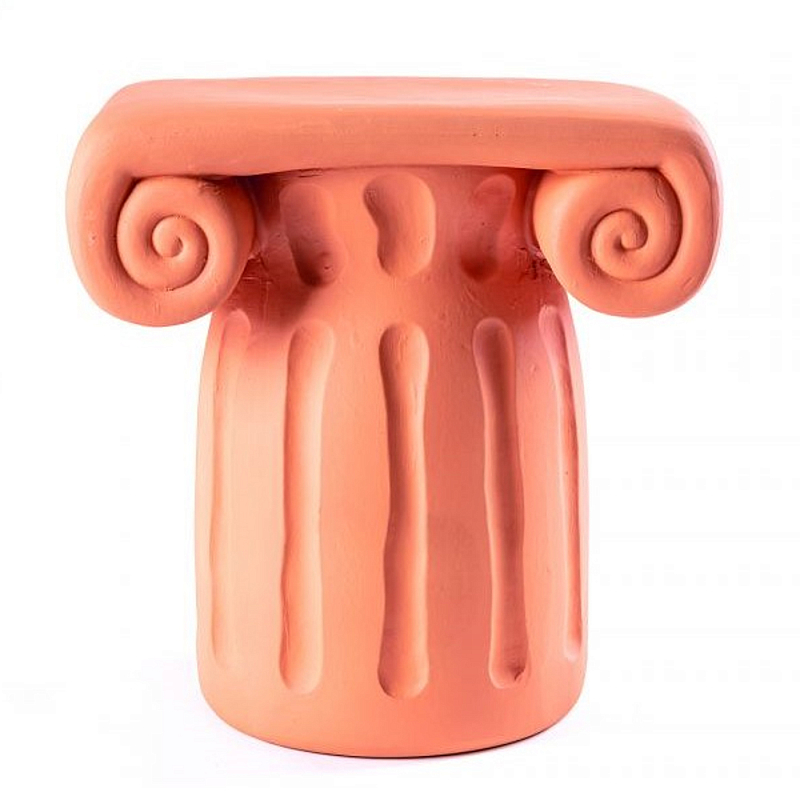 Приставной столик Seletti Capitello Терракотовый Приставной столик Seletti Capitello Терракотовый в Кирове | Loft Concept