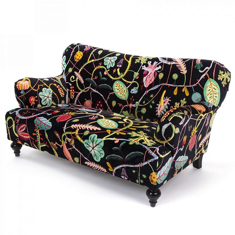 Диван Seletti Botanical Diva Sofa Black Черный Мульти Диван Seletti Botanical Diva Sofa Black Черный Мульти в Кирове | Loft Concept
