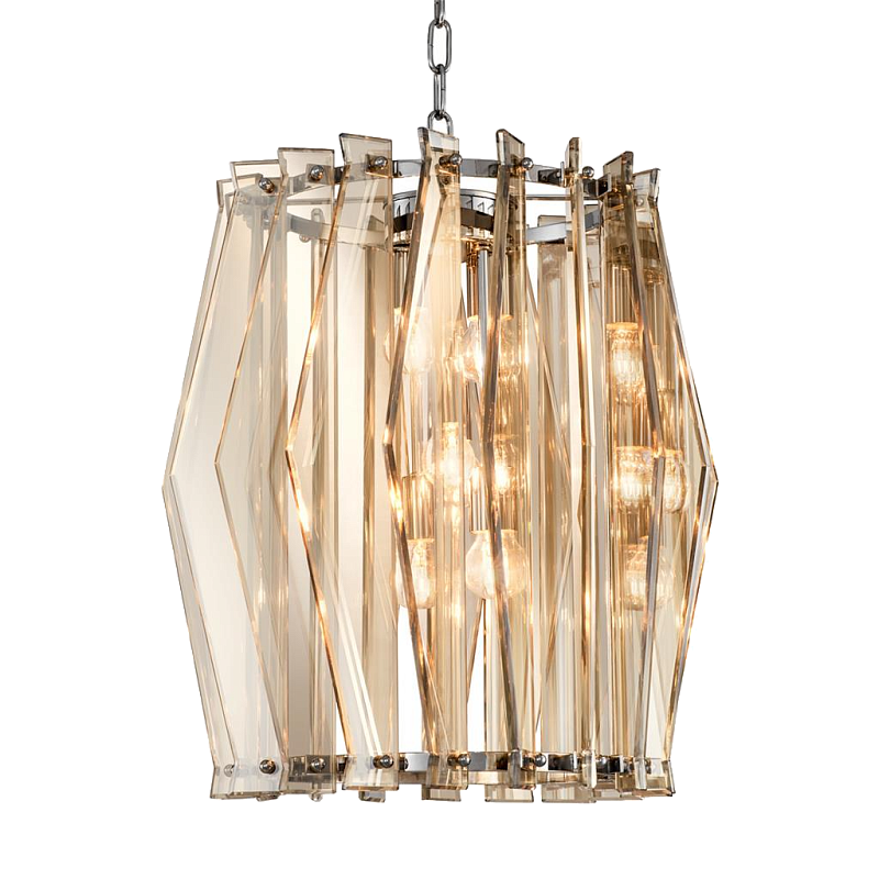 Люстра Chandelier Twist Никель Золотой в Кирове | Loft Concept 
