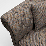 Мебельная ткань Шенилл коричневый цвет 142 см T4-55 варинант исполнения - 9 | Loft Concept в Кирове