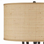 Торшер с цилиндрическим абажуром на каркасе в виде корня растения Curling Light варинант исполнения - 2 | Loft Concept в Кирове