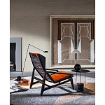 Дизайнерское кресло с подлокотниками из массива дерева Gio Ponti D.156.3 Armchair варинант исполнения - 2 | Loft Concept в Кирове