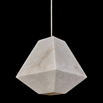 Подвесной светильник с фигурным плафоном Stone Prism варинант исполнения - 6 | Loft Concept в Кирове