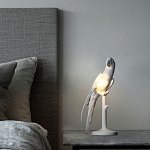 Настольная лампа в виде попугая White Parrot Table Lamp варинант исполнения - 2 | Loft Concept в Кирове