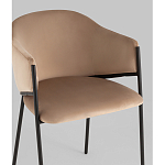 Стул Brace велюр капучино варинант исполнения - 2 | Loft Concept в Кирове