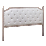 Изголовье кровати бежевое с мягкой обивкой из льна Emma Headboard варинант исполнения - 1 | Loft Concept в Кирове