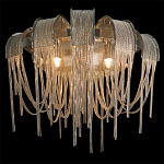 Бра с металиическими цепочками и дугообразными элементами Atlantis Chain варинант исполнения - 2 | Loft Concept в Кирове