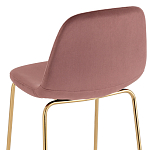 Барный стул на золотистых ножках VENDRAMIN Pink варинант исполнения - 7 | Loft Concept в Кирове