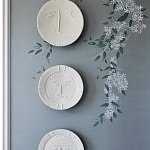 Обои ручная роспись Jasmine Standard colourway on Wood Ash slub silk варинант исполнения - 3 | Loft Concept в Кирове