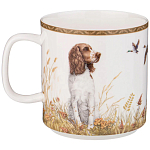 Кружка из фарфора с изображением фазанов и собаки 400 мл Hunting Porcelain Collection варинант исполнения - 1 | Loft Concept в Кирове