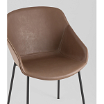 Стул Ashby экокожа светло-коричневый варинант исполнения - 3 | Loft Concept в Кирове