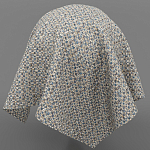 Мебельная ткань Шенилл серо-голубой цвет 142 см T4-47 варинант исполнения - 16 | Loft Concept в Кирове