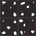 Плитка с узором Осколки варинант исполнения - 2 | Loft Concept в Кирове