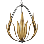 Люстра грушевидной формы с волнистыми листьями Foliage of Leaf Forms варинант исполнения - 3 | Loft Concept в Кирове