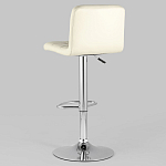 Барный стул с сиденьем молочного цвета Honory варинант исполнения - 5 | Loft Concept в Кирове