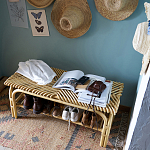 Скамья из ротанга Saveria Rattan Bench варинант исполнения - 8 | Loft Concept в Кирове