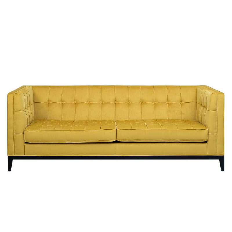 Диван Squares Sofa Горчичный в Кирове | Loft Concept 