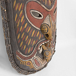 Деревянная расписная маска ручной работы Great Papuan Mask варинант исполнения - 2 | Loft Concept в Кирове