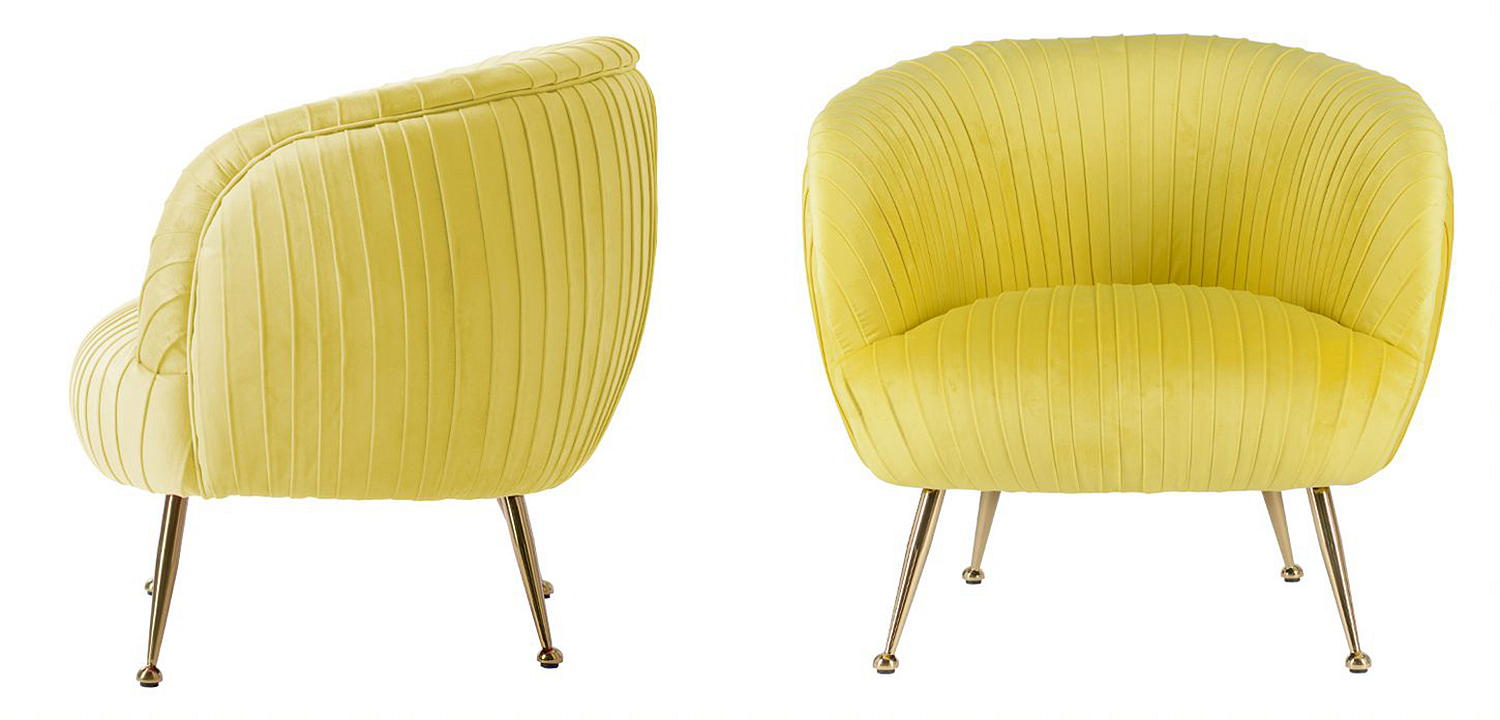 Кресло SOUFFLE CHAIR yellow Кресло SOUFFLE CHAIR yellow - Loft-Concept в Кирове