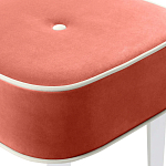 Квадратный мягкий пуф на белых ножках Winton Pouf Square варинант исполнения - 16 | Loft Concept в Кирове