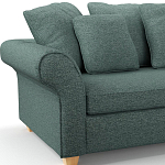 Мебельная ткань Шенилл бирюзовый цвет 138 см T4-31 варинант исполнения - 7 | Loft Concept в Кирове