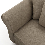 Мебельная ткань Шенилл коричневый цвет 138 см T4-21 варинант исполнения - 5 | Loft Concept в Кирове