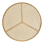 Столик приставной золотистый с орнаментом на столешнице Tanzania варинант исполнения - 2 | Loft Concept в Кирове