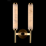 Бра с 2-мя цилиндрическими каменными плафонами Wand of Light варинант исполнения - 1 | Loft Concept в Кирове