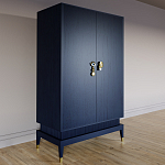 Платяной шкаф Elsa Dreams Blue с 2-мя фасадами варинант исполнения - 1 | Loft Concept в Кирове