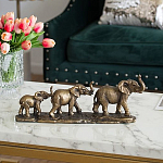 Композиция в виде семьи слонов Elephants Figurine варинант исполнения - 1 | Loft Concept в Кирове