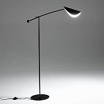 Торшер с поворотным плафоном Aracea Black Floor Lamp варинант исполнения - 1 | Loft Concept в Кирове
