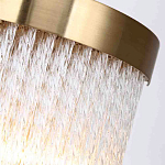 Бра с прозрачными стеклянными трубочками и металлическим основанием Nembus варинант исполнения - 3 | Loft Concept в Кирове