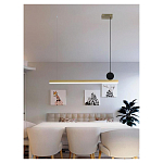 Люстра линейная светодиодная в минималистичном стиле New Age of Light варинант исполнения - 4 | Loft Concept в Кирове