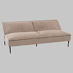 Диван современный вельветовый прямой Worcester Бежевый  варинант исполнения - 4 | Loft Concept в Кирове