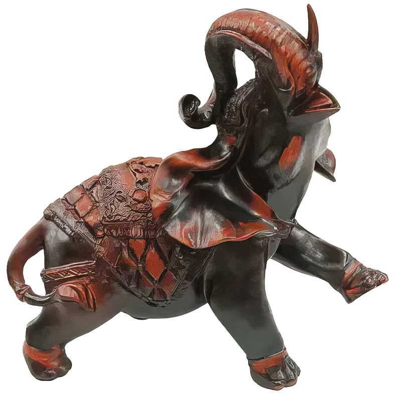 Статуэтка в виде слона Happy Elephant Коричневый Статуэтка в виде слона Happy Elephant Коричневый в Кирове | Loft Concept