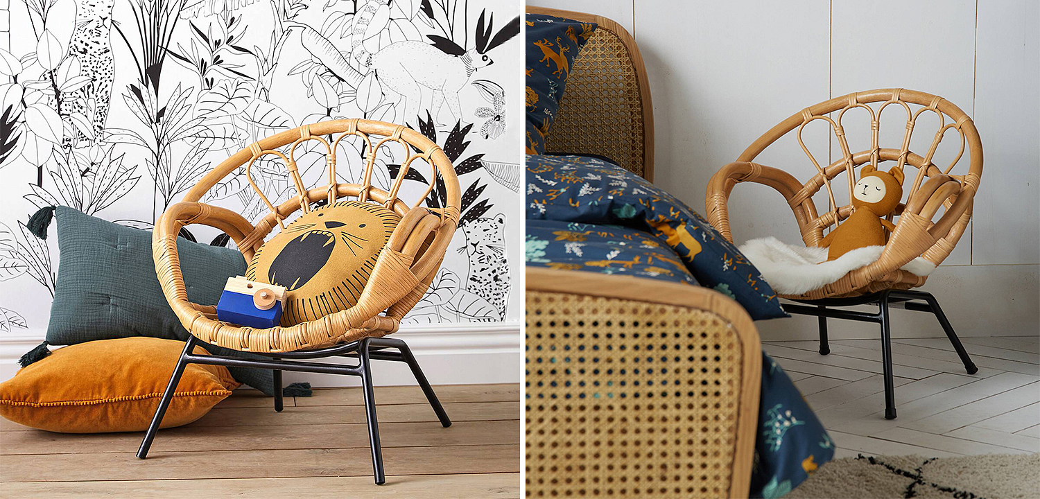 Кресло детское Wicker Baby Chair Кресло детское Wicker Baby Chair - Loft-Concept в Кирове
