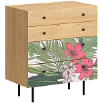 Комод с принтом на ящиках Elise Chest of Drawers варинант исполнения - 12 | Loft Concept в Кирове