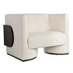 Кресло Florida Lounge Chair с элегантным деревянным декором  варинант исполнения - 1 | Loft Concept в Кирове