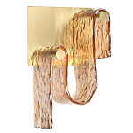 Бра волнистой формы из фактурного стекла Wave варинант исполнения - 5 | Loft Concept в Кирове