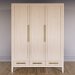 Большой Шкаф Primo Светлый дуб с 3 дверьми и 3 выдвижными ящиками варинант исполнения - 1 | Loft Concept в Кирове