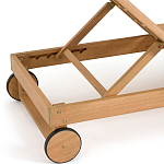 Шезлонг из эвкалипта Olivia варинант исполнения - 5 | Loft Concept в Кирове