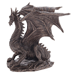 Декоративная статуэтка Дракон Dragon Brown Statuette варинант исполнения - 3 | Loft Concept в Кирове